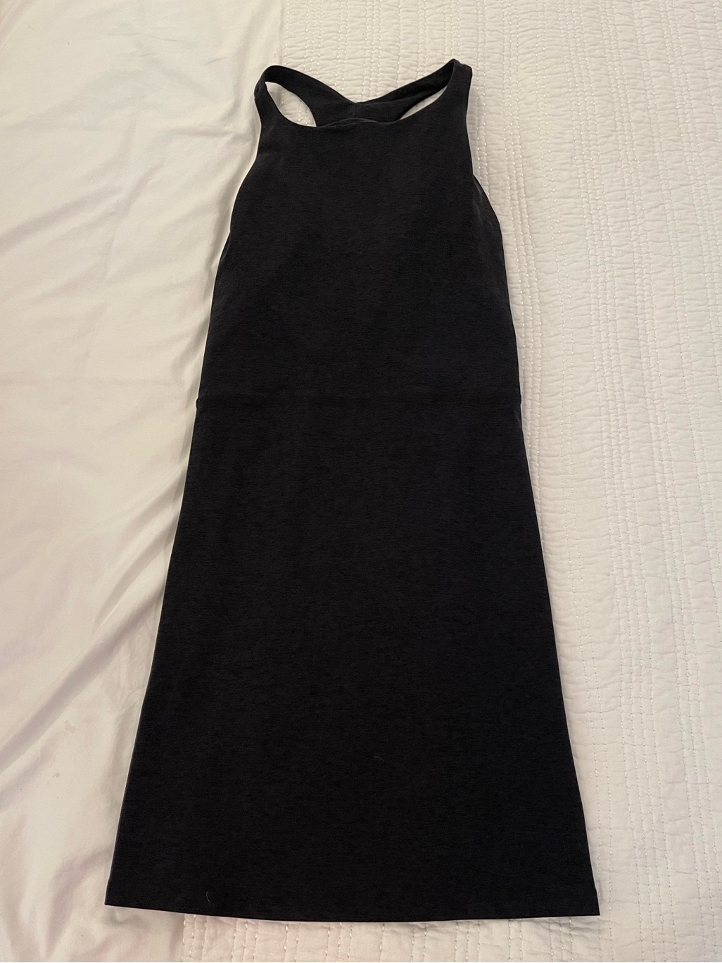 Beyond Yoga Black Workout Dress Built-In Bra Athletic Tennis Dress | Xl